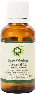 Valerian Essential Oil | Valeriana Officinalis | Valerian Oil | For Hair | For Diffuser | 100% Pure Natural | Steam Distilled | Therapeutic Grade | 50ml | 1.69oz By R V Essential