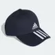 ADIDAS 愛迪達 3-STRIPES 棒球帽 休閒運動帽 GE0750 抗UV 丈青