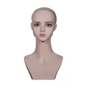 Female Bald Mannequin Head Female Head Rack Multifunctional Professional