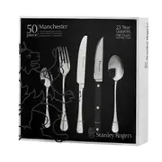 Stanley Rogers 50 Piece Manchester Stainless Steel Cutlery Set 50pc