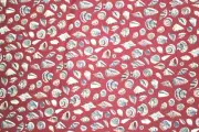 Sewing Fabric Home Dec Decor 46" x1/2 yd Waverly HS Island Seashells Shells