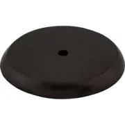 Top Knobs M1467 Rounded 1-3/4 Inch Diameter Knob Backplate - Bronze