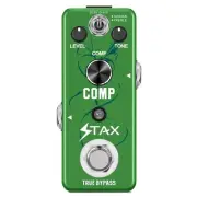 Stax Compressor Guitar Bass Pedal Ultimate Compression Effects Pedal Combined...