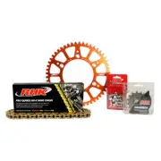 KTM 250 SXF Troy Lee Designs 2021-2021 RHK 14/52 Gold HD-X Chain & Orange Alloy