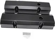 Aluminum Valve Cover Easy To Install Compatible With Sbc 305 327 350 Engines