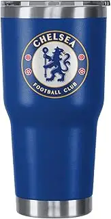 FOCO Officially Licensed Chelsea FC Football 850ml/30oz Insulated Travel Tumbler