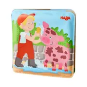 HABA Animal Wash Day - Magic Bath Book - Wipe with Warm Water