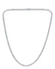 Bloomingdale's Fine Collection Certified Diamond Tennis Necklace in 14K White Gold, 20.0 ct. t. w.
