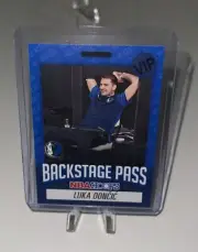 2020-21 NBA Hoops Luka Doncic BACKSTAGE PASS VIP Mavericks