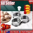 Egg Poacher Pan Stainless Steel Poached Egg Cooker Perfect Poached Egg Maker TK