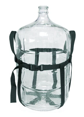 5 Gallon Carboy with Brew Hauler for Home Beer and Wine Making