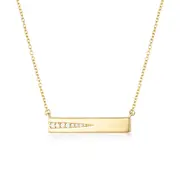 GEORGINI THE LAYERED EDIT GILDED PENDANT GOLD