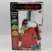 Nutrislicer Vegetable &Fruit Slicer Countertop Slicer New In Box