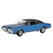 Welly NEX Models 1970 Mercury Cougar XR7 Blue 1:18 Diecast Model Car