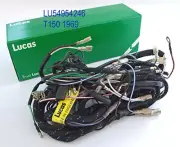 LU54954246 Kabelbaum Gewebe wiring harness clothbound Triumph T150 69-70 WW19118