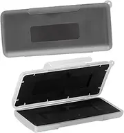 2Pcs SSD Hard Drive Protection Case and Shockproof Storage Box Durable Hard Drive Carrying Case for Safe Organization Grey Design