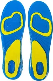 Gel Insoles Shoe Boot Inserts Comfort Orthotic Arch Support Pads Massaging Feet