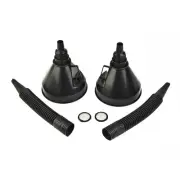 Flexible Wide-Mouth Fuel Funnel, Flexible Nozzle For Funnel For Water Injection