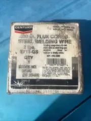Century E71T-GS Flux Cored Gasless Steel Welding Wire 0.030in 2lbs NOS