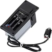 3-Band Acoustic Guitar Tone and Amplifier EQ Equalizer Preamp Piezo Pickup Tuner/1532