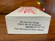 Accurail - HO Scale - 26756 - CB&Q - XM-30 Box Car - Unassembled