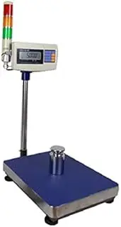 Digital Bus Scale XK3150W trichromatic lamp with Stickers Printer Industrial Electronic Scale Weight Platform Scale Even The Computer (Color : Scale with Bluetooth)