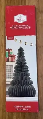 Holiday Time 35” Paper Honeycomb Tree - Green