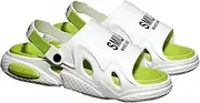 [Dickly] Mens Slide Sandals EVA Comfortable Beach Sandals for Pool Party Walking