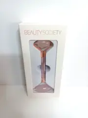 Beauty Society Rose Quartz Roller Makeup Skincare Apply cream Relieve Sinus pain