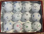 1 DOZEN RARE ~ UNIQUE Callaway Chrome Soft TRUVIS Mix 12 Golf Balls - NEW ~ L190