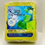 Soap Expression ~ Hemp Oil ~ Vegetable Based Glycerin Soap ~ Premium Soap Base