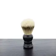 West Coast Shaving Lantern Shaving Brush, Silvertip, Black
