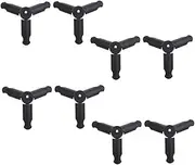 Uonlytech 8PCS Folding Tabletop Tripod for Phone Camera Screw Skid Pad for Stable Live Streaming Photography Supports Up for DSLR Mobile Devices