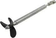 rockible Premium Stainless Steel RC Boat Drive Shafts, 10x5cm 2.0mm