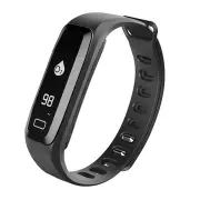 G15 0.86 inches OLED Boold Pressure Heart Rate Monitor Smart Watch for iOS Android BLACK COLOR