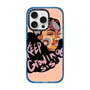 iPhone 16 Pro Impact Case Keep Growing Sis!! by Pinklomein