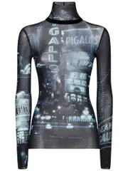 [Jean Paul Gaultier] Top THE BLUE PIGALLE Jean Paul Gaultier S Blu