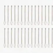 30pc Rust-Free Drawstring Needle Threaders - Elastic Sewing & Clothing Tool Set