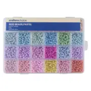 NEW Crafter's Choice Crafters Choice Pastel Seed Beads By Spotlight