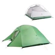Cloud-Up 3 Person Lightweight Backpacking Tent with 210T Polyester-Green