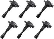 6Pcs ZJ0118100A Car Ignition Coil Pack ZJ01-18-100 Compatible For MAZDA 3 BL BK 1.4 1.6 L 2003-2014 Focus CAX 2005- Coil Assembly