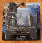 Lessor And Ghost Shark- PIRATES OF THE CARIBBEAN 3" FIGURE MINIMATES