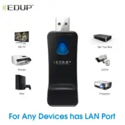 TV WiFi Adapter Signal Booster USB Network Card Dongle RJ45-Wireless Receiver US