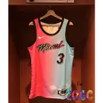 ZQGC🏀WADE 韋德 2021 城市版 NBA球衣 HEATS 熱火隊 邁阿密熱火 SW球迷版 熱火球衣