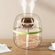 Dreamzy Humidifier, Humidifiers for Bedroom, Cool Mist Filters, Automatic Mode Humidity Sensor, with Night Light Mode, 3L Capacity, for Living Room (Green)