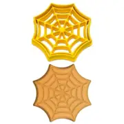 Spider Web Cookie Cutter (4x4") - Perfect for Halloween-Themed