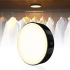 Night Light Rechargeable Dimmable Touch Light LED Lights for Cabinet Wardrobe...