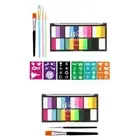 Face Body Paint Palette Makeup Pigment Palette for Christmas Cosplay Costume