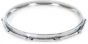 S Hoop 10-lug Snare Resonant Hoop - 14" - Chrome Finish (5-pack) Bundle
