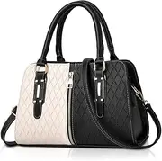 [NICOLE & DORIS] Women Small Handbag PU Leather Structured Shoulder Bag Satchel
